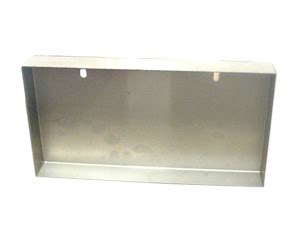 Steel License Plate Box 